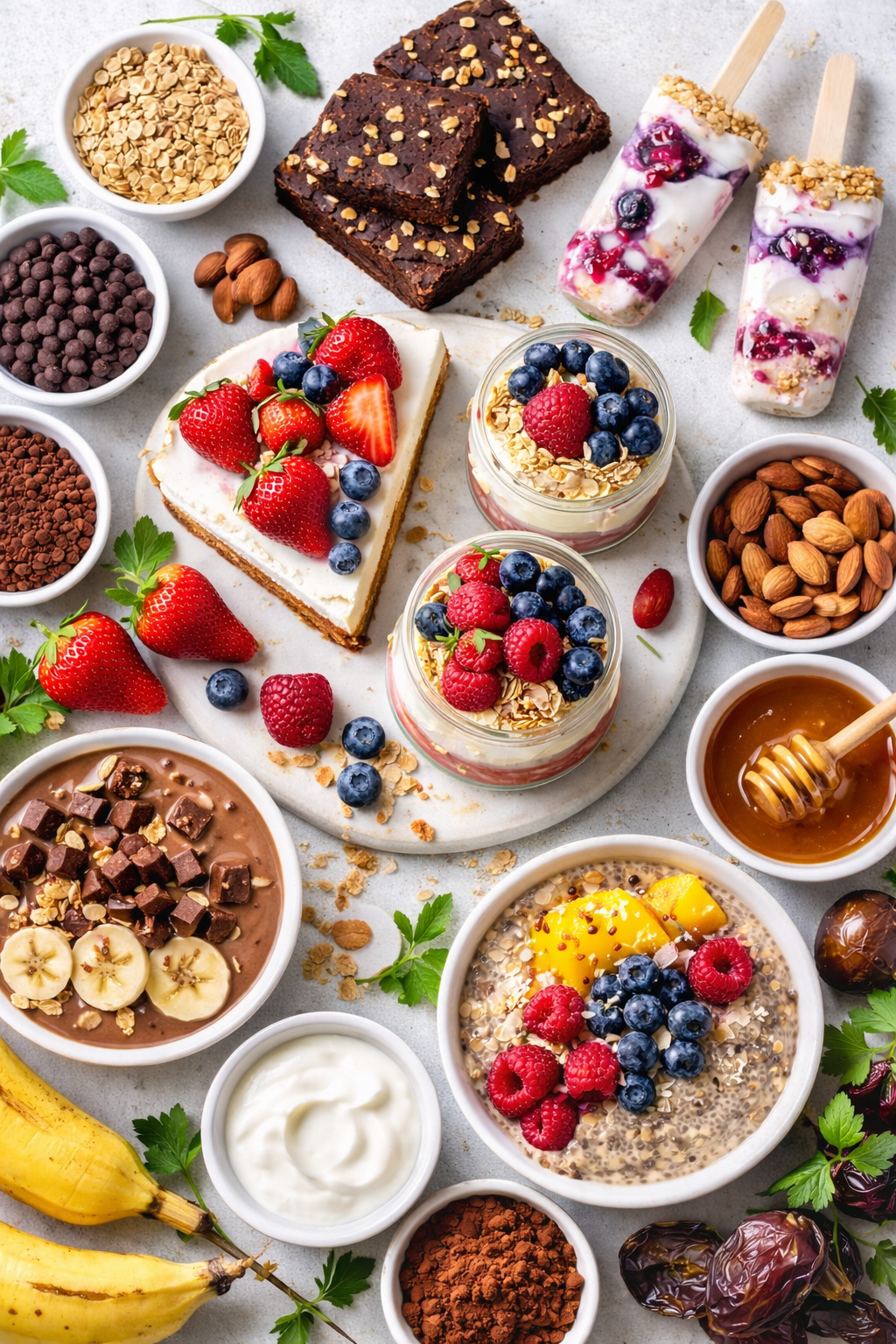 Postres saludables irresistibles